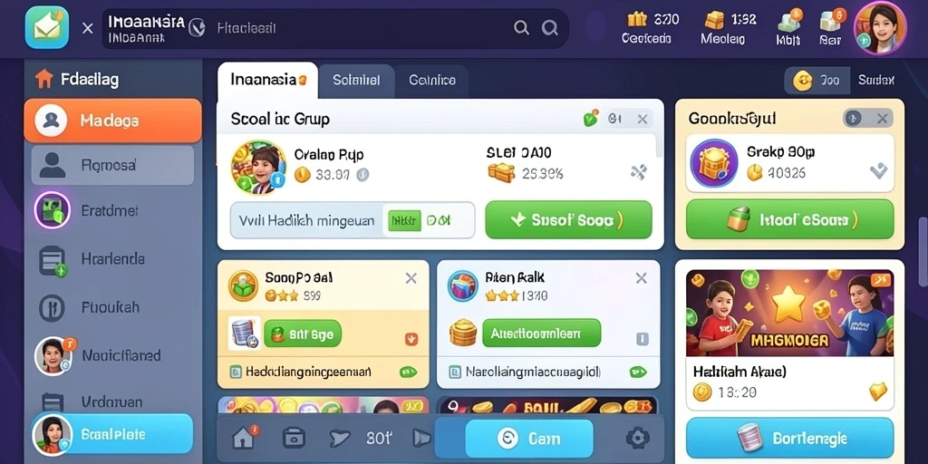Mode kompetisi yang mengasyikkan dan menguji ketangkasan.