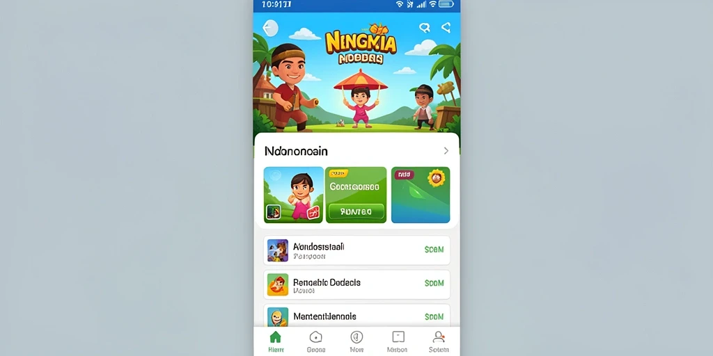Fitur komunitas untuk berinteraksi dengan pemain lain.