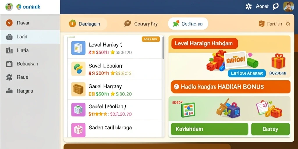 Pembaruan baru dengan level dan karakter menarik.
